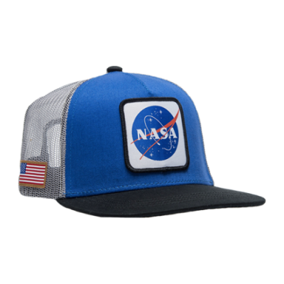 Mützen Männer CapsLab Space Mission NASA Trucker Snapback Cap CLNASA1-US1 Blue