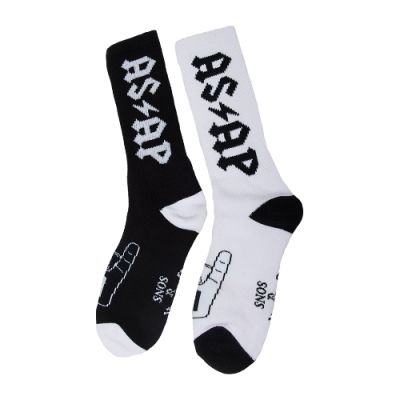 Strümpfe Gift Ideas Up To 25eur Cayler & Sons Voltage Socks CAY-SU14SO0201 Black White