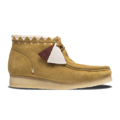 Saisonale Schuhe Clarks Clarks Originals Wallabee Boot 26169153 Brown