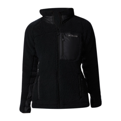 Pullover Damen Columbia Wmns Lodge Sherpa Full Zip Fleece Jacket AP1562-010 Black