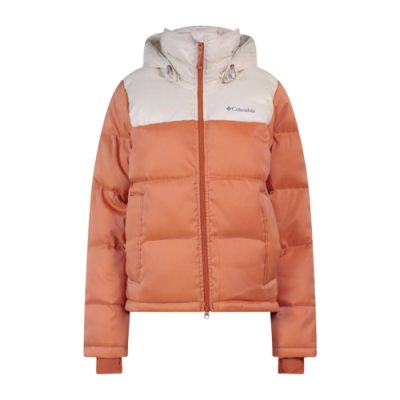 Pullover Damen Columbia Wmns Bulo Point Insulated Hooded Puffer Jacket WL3438-191 Orange