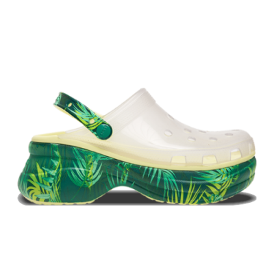 Sandalen Crocs Crocs Classic Wmns Bae Translucent Tropical Clog 207253-90H Beige Green