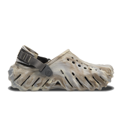 Sandalen Crocs Crocs Unisex Echo Marbled 208454-2Y3 Beige Brown