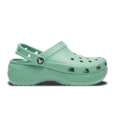 Sandalen Crocs Crocs Wmns Classic Platform Clog 206750-3UG Green