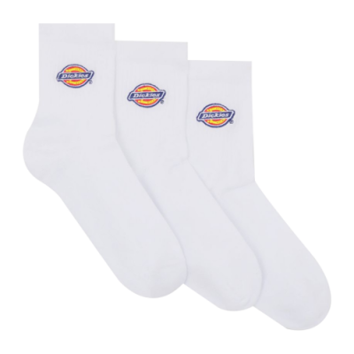 Strümpfe Damen Dickies Valley Grove Mid Socks (3pack) DK0A4Y9OWHX1 White