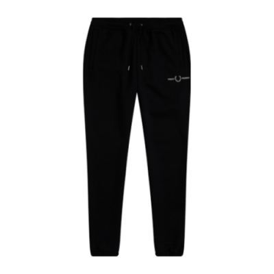 Hosen Fred Perry Fred Perry Embroidered Sweat Pants T4514-102 Black