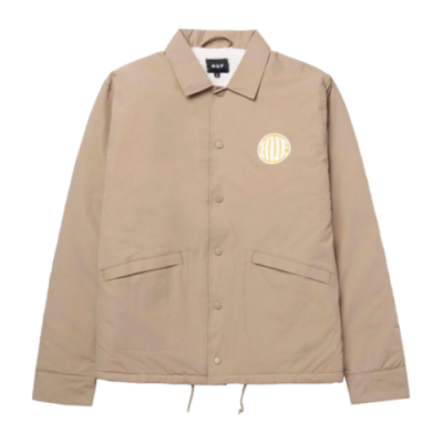 Pullover HUF HUF Hi-Fi Coaches Jacket JK00317-KHK Beige