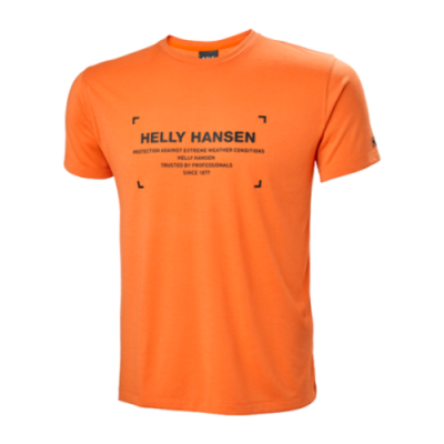 T-Shirts Gift Ideas Helly Hansen Move Quick-Dry SS Training T-Shirt 53704-325 Orange