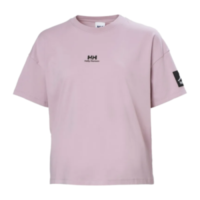 T-Shirts Gift Ideas Helly Hansen Wmns YU Patch SS Lifestyle T-Shirt 53781-692 Purple