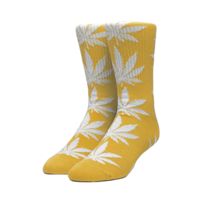 Strümpfe Damen HUF Essentials Plantlife Socks SK00298-BNN Yellow