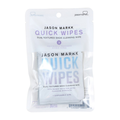 Schuhpflege Männer Jason Markk Quick Wipes (3 Pack) JM0417 White