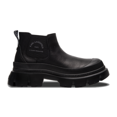 Saisonale Schuhe Karl Lagerfeld Karl Lagerfeld Wmns Trekka Max Short Gore Boots KL43530-000 Black
