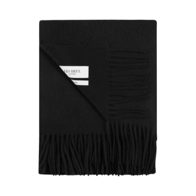 Schals Damen Les Deux Solid Wool Scarf LDM910008-100100 Black