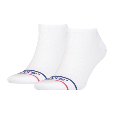 Strümpfe Damen Levi's Sportswear Low Cut Socks (2 Pairs) 37157-0644 White