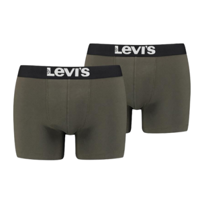 Unterwäsche Männer Levi's Tencel Boxers (2 Pack) 37149-0735 Green