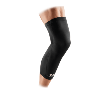 Schienen Damen McDavid Abrasion Knee Sleeve (1 Pairs) 6400-BLCK Black