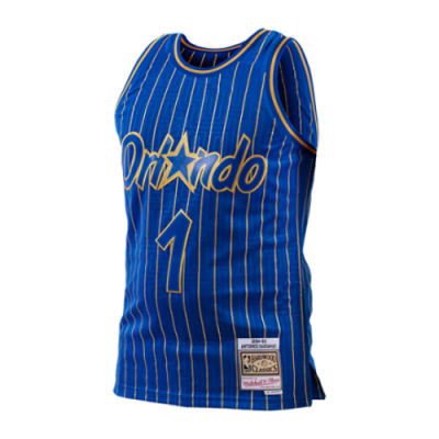 T-Shirts Männer Mitchell & Ness NBA Orlando Magic 1995-96 Penny Hardaway CNY Swingman Basketball Tank Top BW19065-OMAROYA95PHA Blue