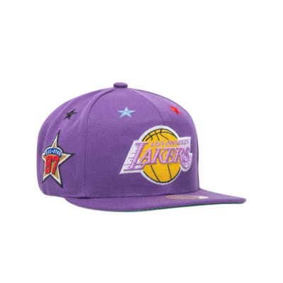 Mützen Gift Ideas Up To 50eur Mitchell & Ness NBA Los Angeles Lakers 97 Top Star Snapback Cap 2982-LALYYPPP-PURP Purple