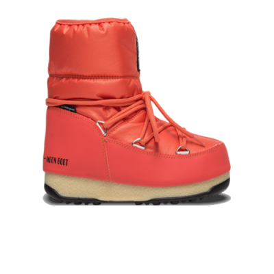 Saisonale Schuhe Moon Boot Moon Boot Wmns Protecht Low Waterproof Boots 24009300-008 Red