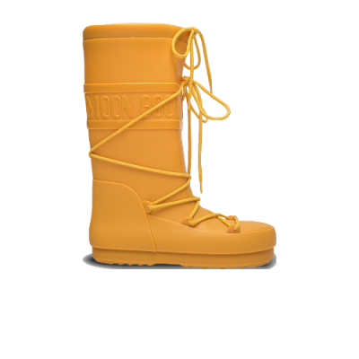 Saisonale Schuhe Moon Boot Moon Boot Unisex Rain Boots High 24600100-002 Yellow
