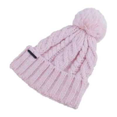 Mützen Warm Accessories New Balance Lux Knit Pom Beanie Cap LAH23118-PIE Pink