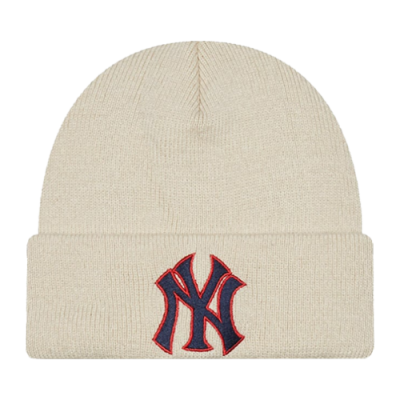 Mützen Warm Accessories New Era New York Yankees Series Beanie Cap 60285110 Beige