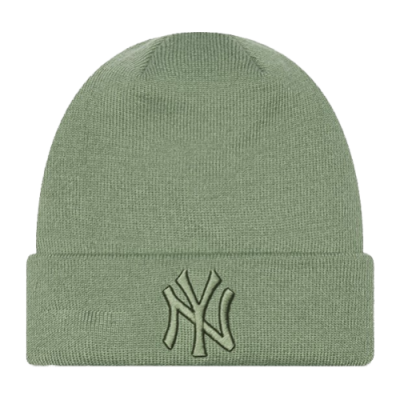 Mützen New Era New Era New York Yankees League Essential Beanie Cap 60285081 Green