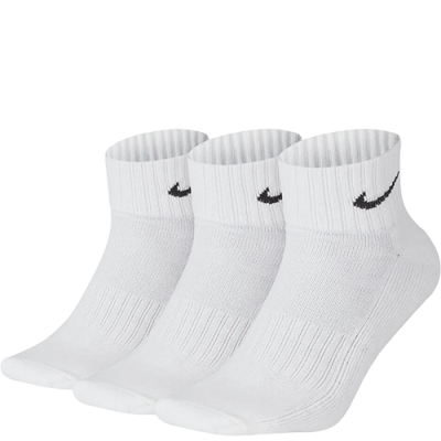 Strümpfe Nike Nike Cushioned Ankle Socks (3 Pack) SX4926-101 White
