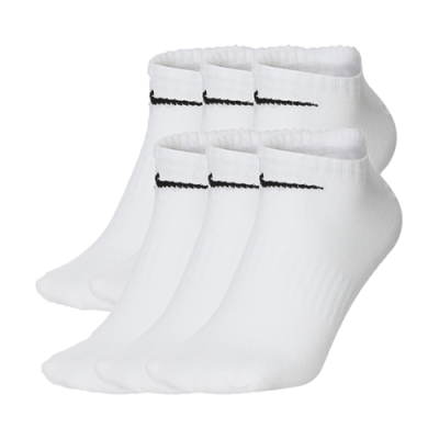 Strümpfe Damen Nike Everyday Lightweight Training No-Show Socks (6 Pairs) SX7679-100 White