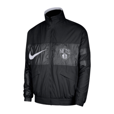 Pullover Nike Nike NBA Brooklyn Nets Courtside Lightweight Jacket DR9197-010 Black