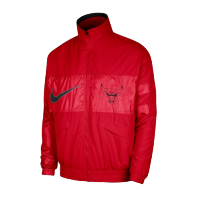 Pullover Nike Nike NBA Chicago Bulls Courtside Lightweight Jacket DR9201-657 Red