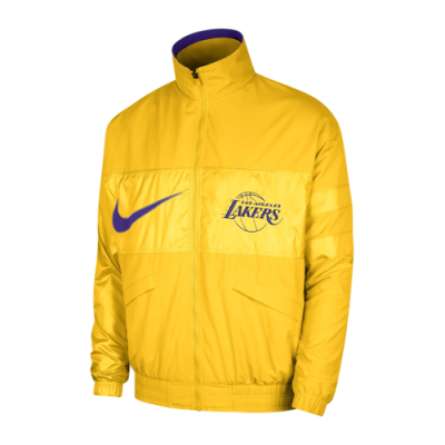 Pullover Nike Nike NBA Los Angeles Lakers Courtside Lightweight Jacket DR9190-728 Yellow