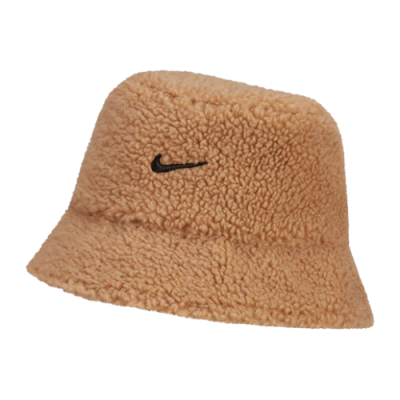 Mützen Nike Nike Sportswear Reversible Fleece Bucket Cap DV3165-258 Beige Brown