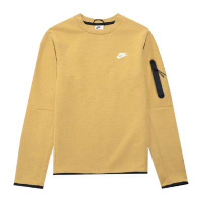 Hoodies  Nike Sportswear Tech Fleece Crewneck CU4505-722 Yellow