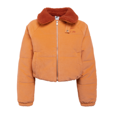 Pullover Bekleidung Nike Wmns Air Therma-FIT Corduroy Winter Jacket DQ6930-871 Orange
