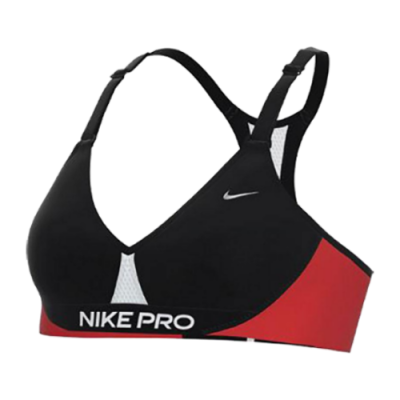 BHs Damen Nike Wmns Yoga Dri-FIT Indy Light-Support Padded Color-Block Sports Bra CZ7186-010 Black