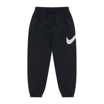 Hosen Nike Nike Wmns Sportswear Essential Woven Moid-Rise Pants DM6183-010 Black