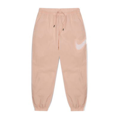 Hosen Nike Nike Wmns Sportswear Essential Woven Moid-Rise Pants DM6183-601 Pink