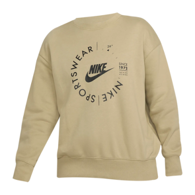 Hoodies Nike Nike Wmns Sportswear  Oversized Sports Utility Crew-Neck Sweatshirt FD4234-276 Green