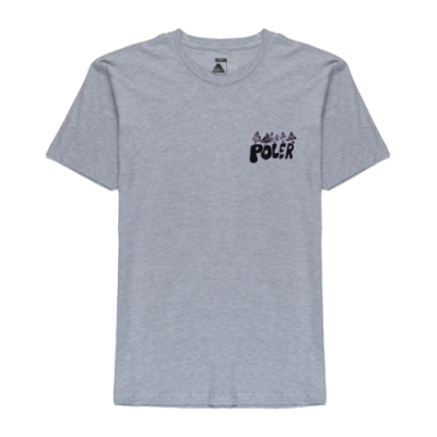 T-Shirts Poler Poler Caveman SS Lifestyle T-Shirt 231APM2006-GREY Grey
