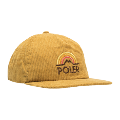 Mützen Poler Poler Mountain Rainbow Cap 231ACU7001-BRN Yellow
