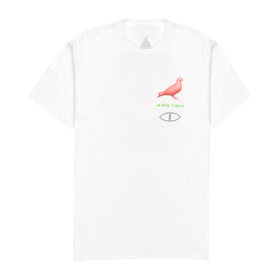 T-Shirts Poler Poler x Staple Thermo Pigeon SS Lifestyle T-Shirt 231CLM2003-WHT White