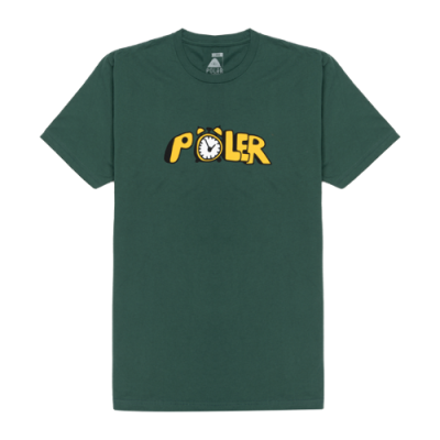 T-Shirts Poler Poler When Are We SS Lifestyle T-Shirt 231APM2001-GRN Green