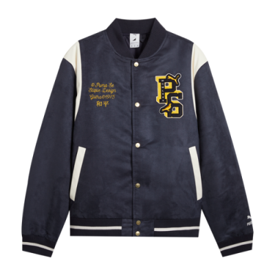 Pullover Jacken Für Die Zwischensaison Puma x STAPLE Varsity Jacket 622203-16 Blue