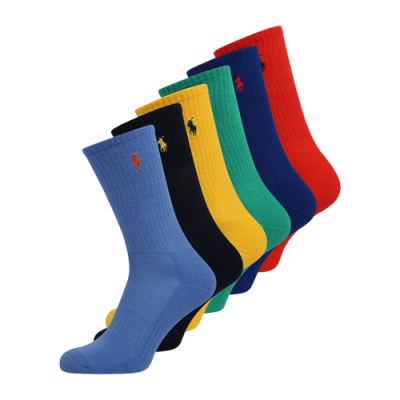 Strümpfe Männer Polo Ralph Lauren Socks (6 Pack) 449874485-001 Multicolor
