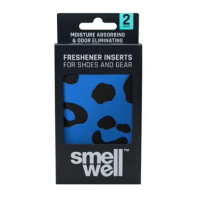 Schuhpflege Damen SmellWell Active Leopard Blue Freshener Inserts 1511 Blue