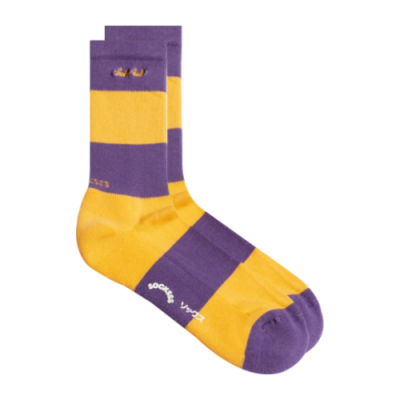Strümpfe Socksss Socksss Unisex Daffy Socks DAFFY-YLPR Purple Yellow