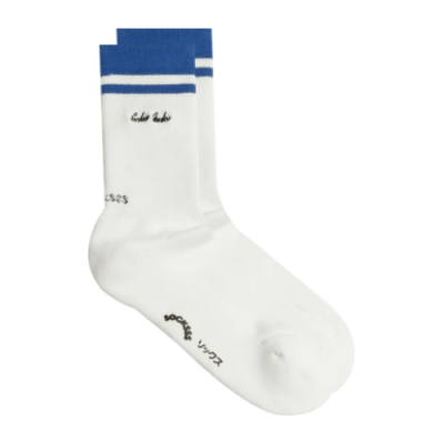 Strümpfe Socksss Socksss Unisex Rockefeller Socks ROCKEFELLER-WHT White