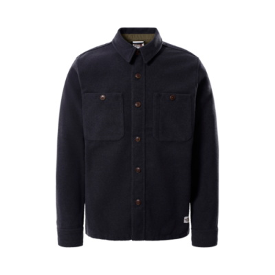 Pullover The North Face The North Face Wool Overshirt NF0A5A8JCZA-BLK Black
