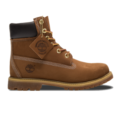 Saisonale Schuhe Kollektionen Timberland Wmns 6 Inch Premium Waterproof Boot Rust Nubuck 010360-214 Brown